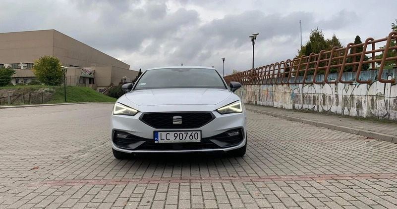Seat Leon cena 89900 przebieg: 38000, rok produkcji 2021 z Warszawa małe 37